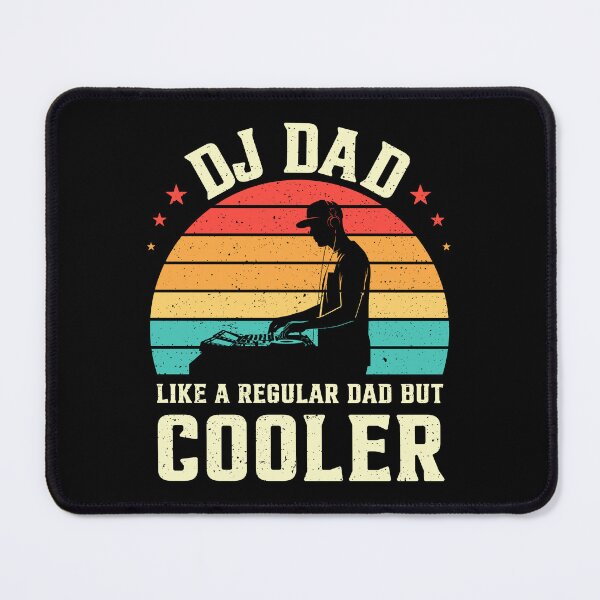 Item preview, DJ Dad Like A Regular Dad But Cooler Retro designed and sold by RareBunny.