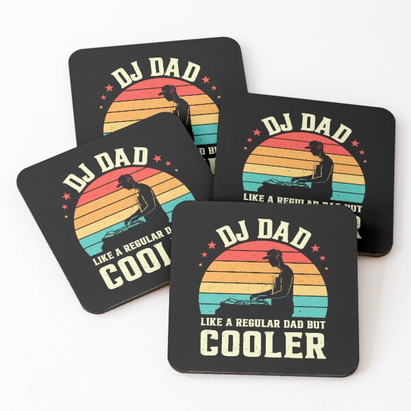 Item preview, DJ Dad Like A Regular Dad But Cooler Retro designed and sold by RareBunny.