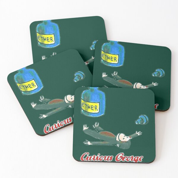 Item preview, Curious George Breathes in Ether Shirt   designed and sold by CadellBernard.