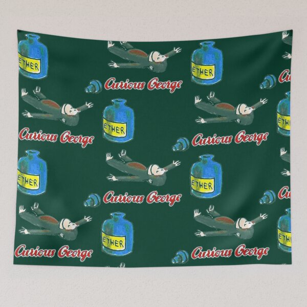 Item preview, Curious George Breathes in Ether Shirt   designed and sold by CadellBernard.