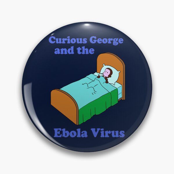 Item preview, Curious George Ebola.   designed and sold by CadellBernard.