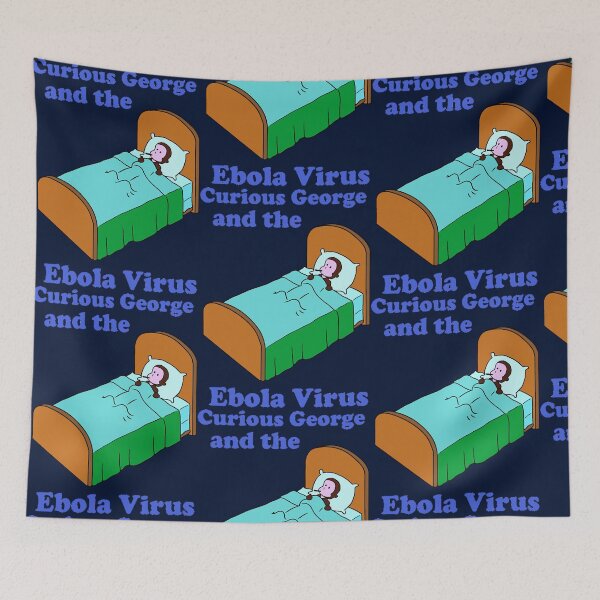 Item preview, Curious George Ebola.   designed and sold by CadellBernard.