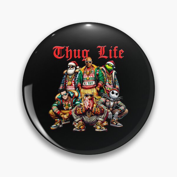 Item preview, Thug Life Christmas Movies Charater Trending Viral  designed and sold by Jasonvoorhees21.