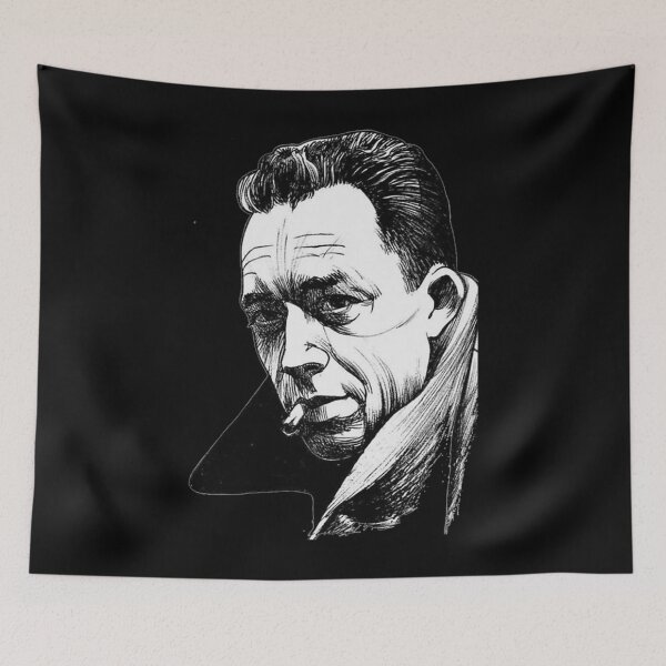 Item preview, Albert Camus designed and sold by florenceburnell.