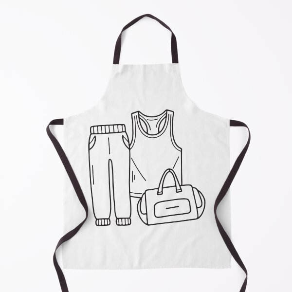 Item preview, A pair of sportswear pants lying beside a gym bag designed and sold by rasagamastore.