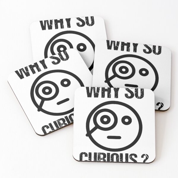 Item preview, Why So Curious (2) designed and sold by CadellBernard.