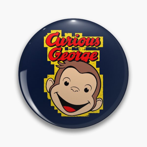 Item preview, funny and cute curious george monky designed and sold by CadellBernard.