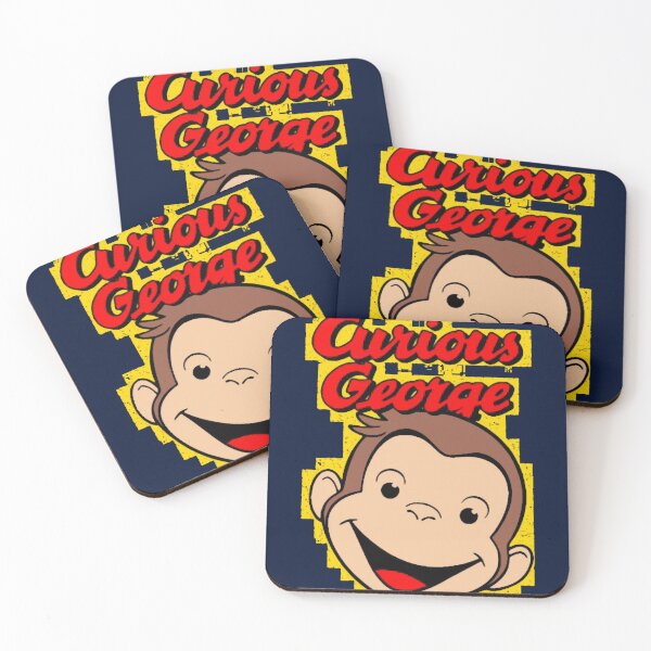 Item preview, funny and cute curious george monky designed and sold by CadellBernard.