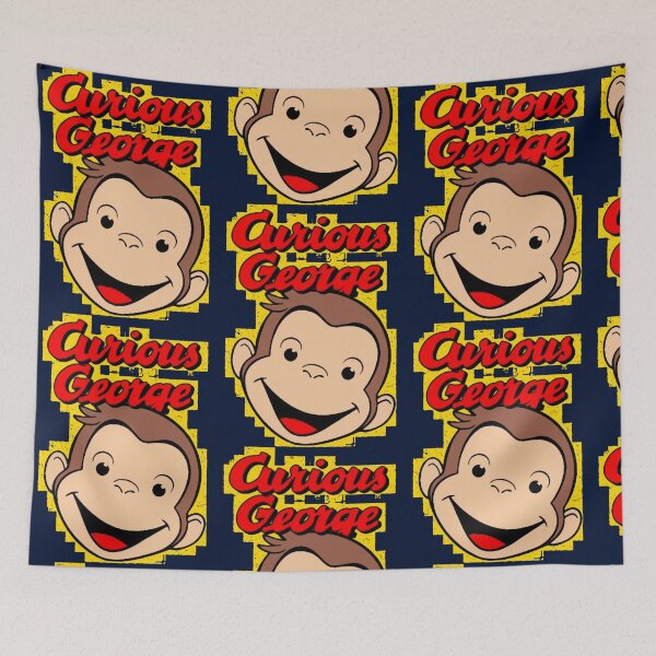 Item preview, funny and cute curious george monky designed and sold by CadellBernard.