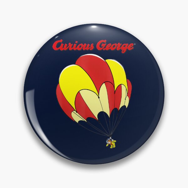 Item preview, Curious George Parachuting Space George .   designed and sold by CadellBernard.