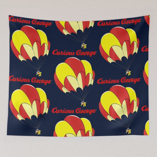 Item preview, Curious George Parachuting Space George .   designed and sold by CadellBernard.