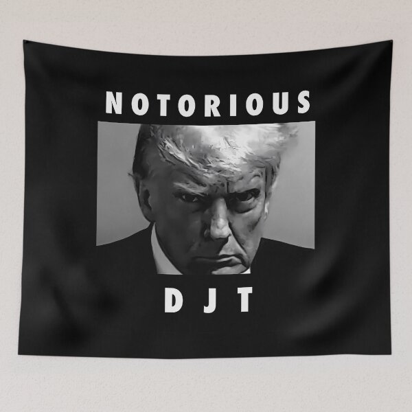 Item preview, Notorious DJT Donald Trump Mug Shot Republican 2024 MAGA 		 designed and sold by htxpmgbmjq42.