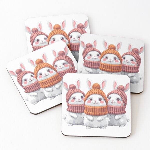 Item preview, Cozy Bunny Winter Hat Trio designed and sold by 0606PM.