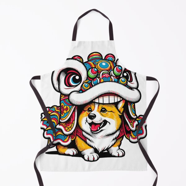 Item preview, Lion Dance Year Of Dragon Lion Dancer Corgi designed and sold by BrantNienow.