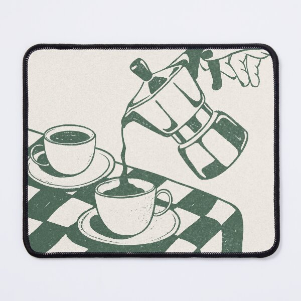 Item preview, Retro Coffee Pot Pouring designed and sold by MurellosArt.