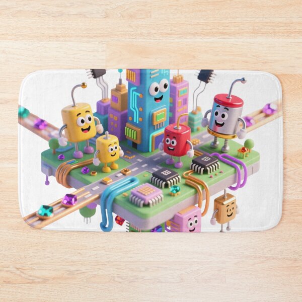 Item preview, Bright and Smart Digital City designed and sold by tounm.