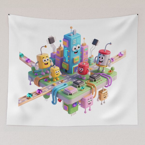 Item preview, Bright and Smart Digital City designed and sold by tounm.