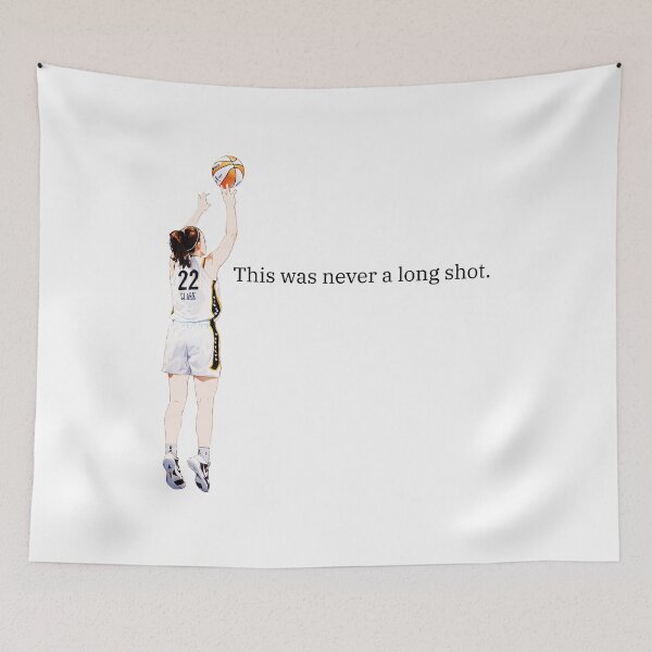 Item preview, This Was Never A Long Shot Caitlin Clark 22  designed and sold by Kipoandtheage73.