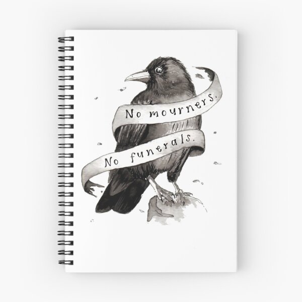 Item preview, Six Of Crows - No Mourners. No Funerals. Hardcover Journal 	 designed and sold by pmlqltapuk28.