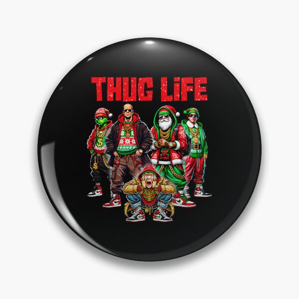 Item preview, Cartoon Christmas Thug Life, Movie Character, Thug Life Xmas, Thug Life Merry Christmas, Vintage Movie Thug Life designed and sold by Jasonvoorhees21.