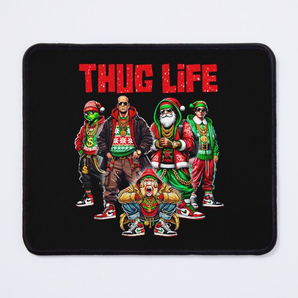Item preview, Cartoon Christmas Thug Life, Movie Character, Thug Life Xmas, Thug Life Merry Christmas, Vintage Movie Thug Life designed and sold by Jasonvoorhees21.