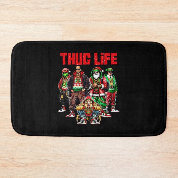 Item preview, Cartoon Christmas Thug Life, Movie Character, Thug Life Xmas, Thug Life Merry Christmas, Vintage Movie Thug Life designed and sold by Jasonvoorhees21.