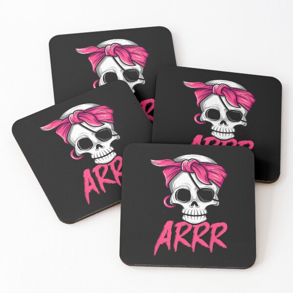 Item preview, Pirate Dead With Eye Patch Pink Bandana Halloween Costume 		 designed and sold by cfobpwsm79.