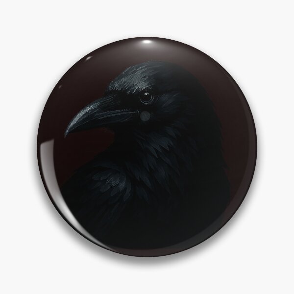 Item preview, Black Realistic Raven designed and sold by SablePL.