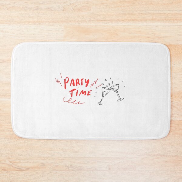 Item preview, Happy Party Time Cheers Typography designed and sold by Happyfreedom.