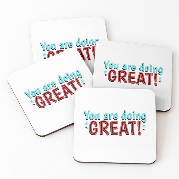 Item preview, You Are Doing Great Motivational Quote designed and sold by Happyfreedom.