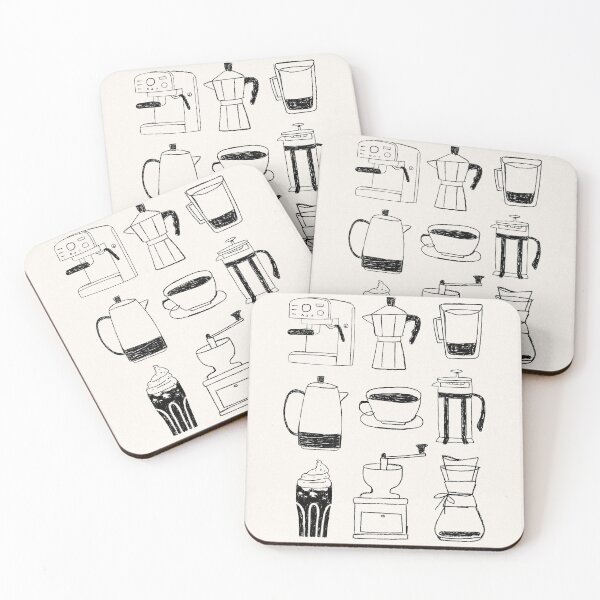 Item preview, Collection of Coffee Making Tools designed and sold by MurellosArt.