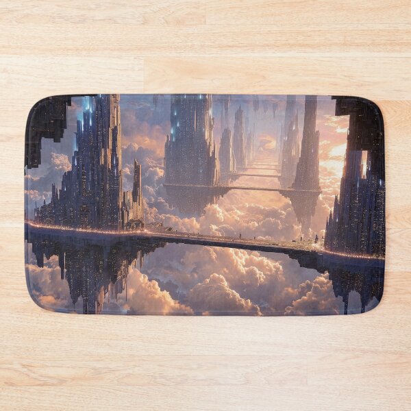 Item preview, Floating Metropolis in the Clouds designed and sold by Jirka Svetlik, Studio Illuvision.