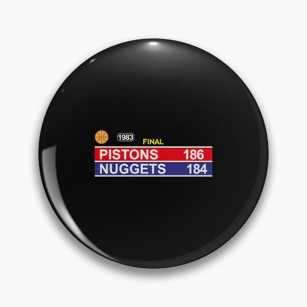 Item preview,  1983 Pistons - Nuggets designed and sold by AMANDABOWITZ.