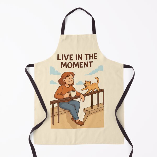 Item preview, Café en el Borde – Live in the Moment designed and sold by DesignShopAD.