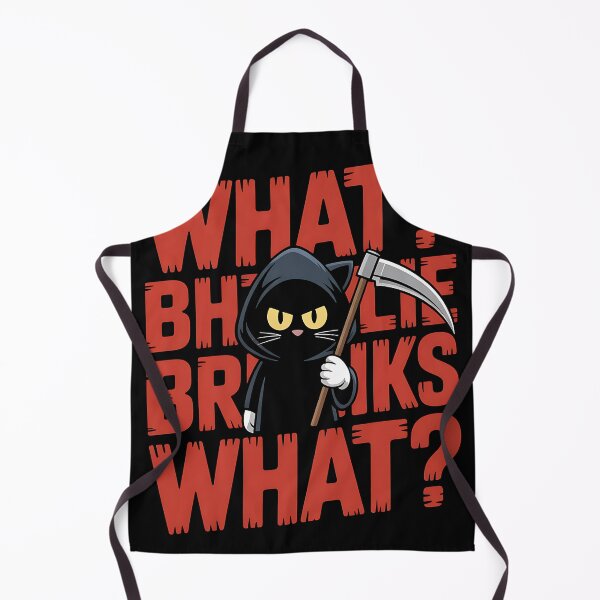 Item preview, Grim Reaper Cat Quote designed and sold by sandrahofer-art.