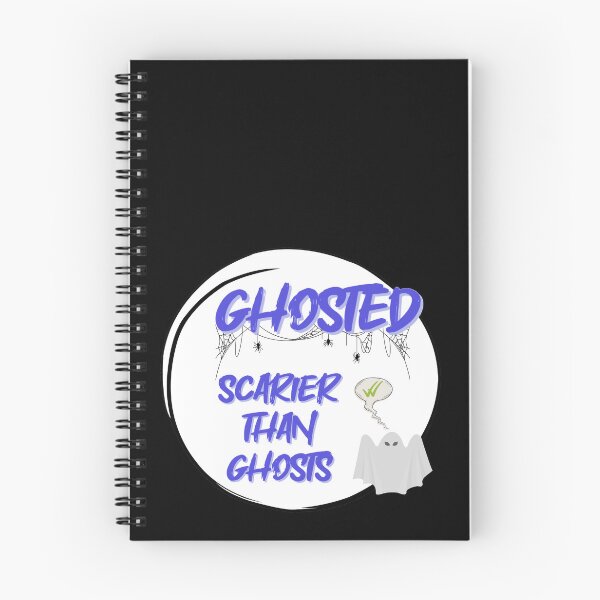 Item preview, Ghosted Scarier Than Ghosts | Funny Halloween designed and sold by LenaBlueDesigns.