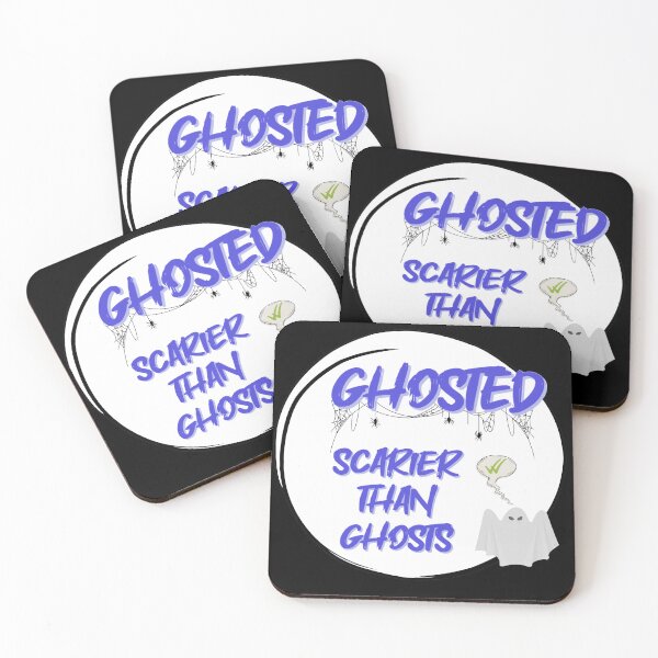 Item preview, Ghosted Scarier Than Ghosts | Funny Halloween designed and sold by LenaBlueDesigns.