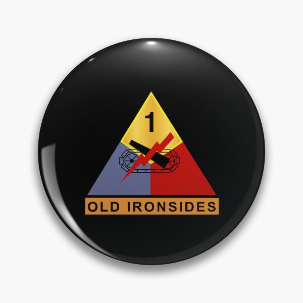 Item preview, Army - 1st Armored - Old Ironsides wo Txt designed and sold by Military Insignia Products.