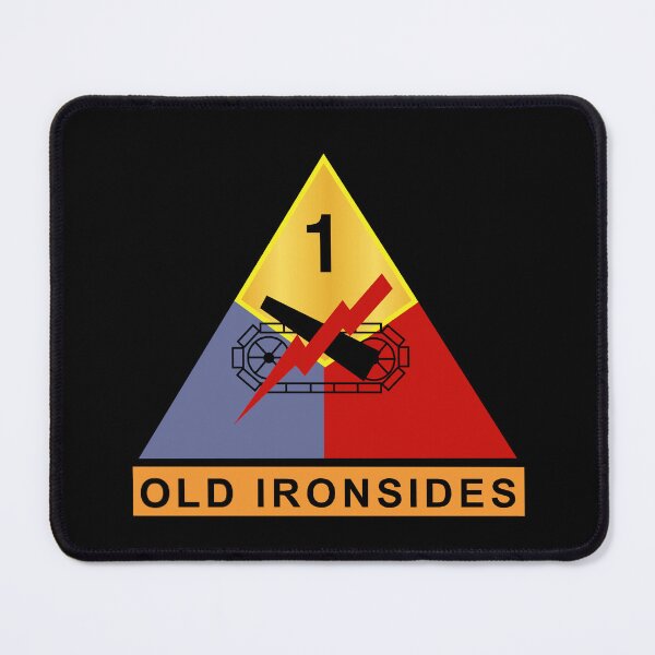 Item preview, Army - 1st Armored - Old Ironsides wo Txt designed and sold by Military Insignia Products.