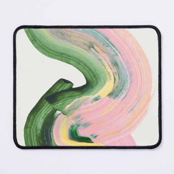 Item preview, Swirling Green and Pink Strokes designed and sold by MurellosArt.