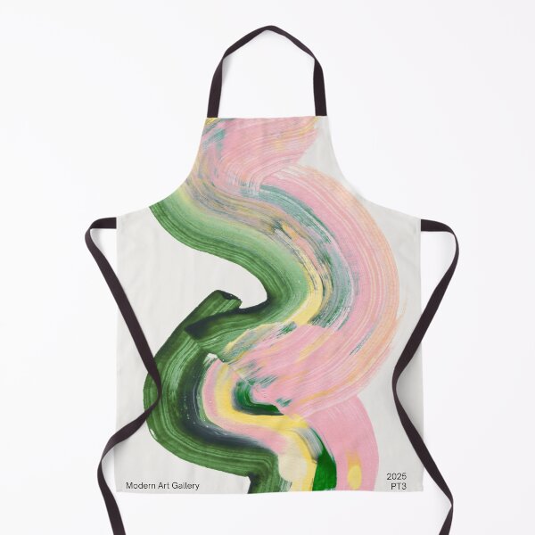 Item preview, Swirling Green and Pink Strokes designed and sold by MurellosArt.