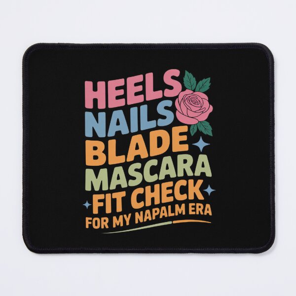 Item preview, Napalm Era Fit Check Heels Nails Blade Mascara Makeup designed and sold by itsnothatweird.