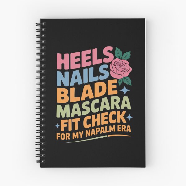 Item preview, Napalm Era Fit Check Heels Nails Blade Mascara Makeup designed and sold by itsnothatweird.