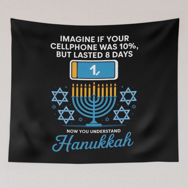 Item preview, cellphone 8 days understand jewish Hanukkah Chanukah designed and sold by Moon-Ape.