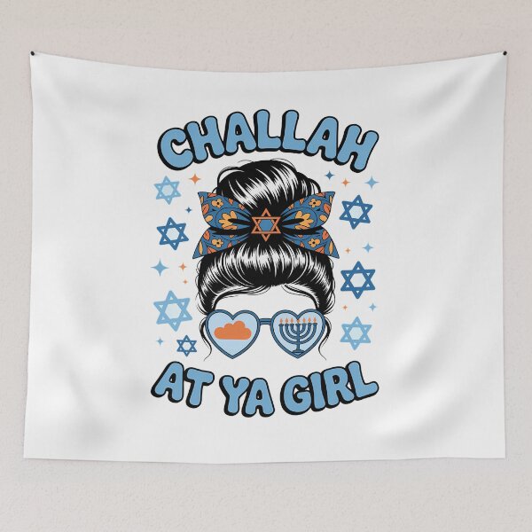Item preview, Challah At Ya Girl Chanukah Jewish Gift Hanukkah designed and sold by Moon-Ape.