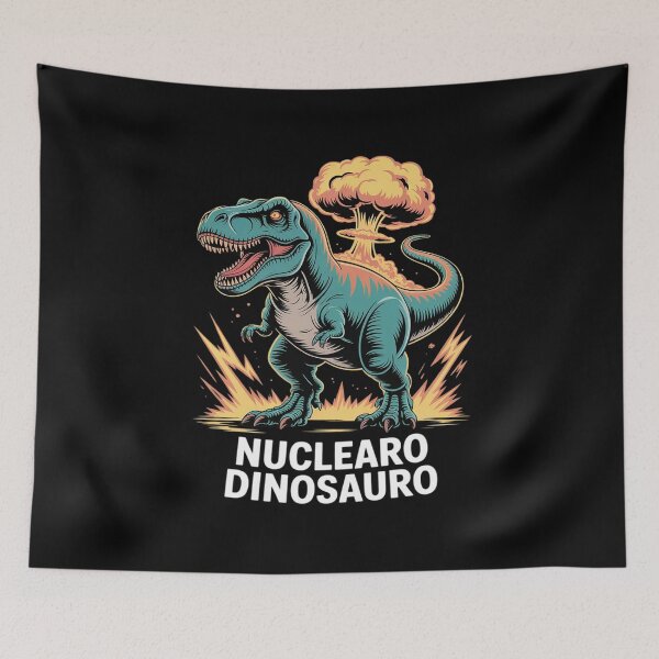 Item preview, Nuclearo Dinossauro - Funny Italian Brainrot Kids Meme designed and sold by itsnothatweird.