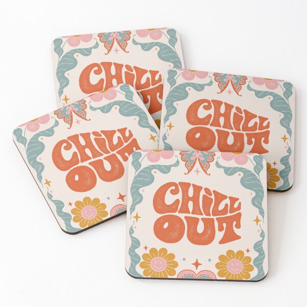 Item preview, Póster retro chill out designed and sold by MurellosArt.