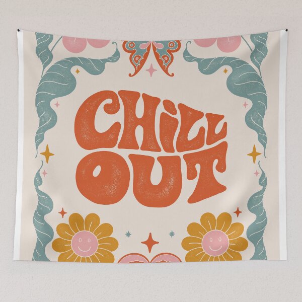 Item preview, Póster retro chill out designed and sold by MurellosArt.
