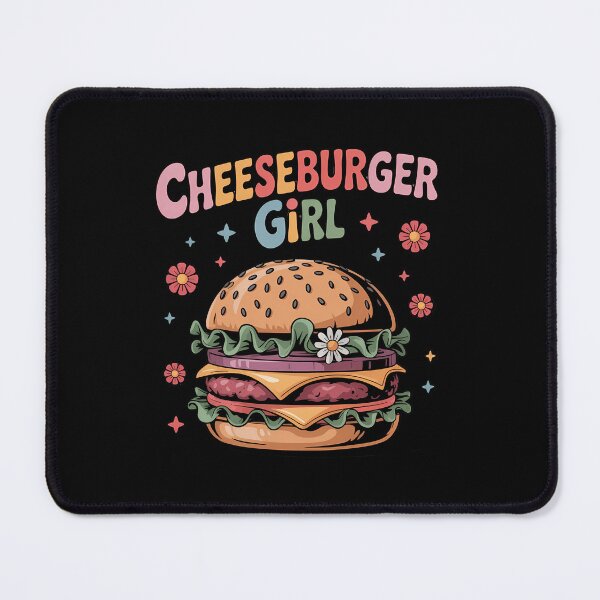 Item preview, Cheeseburger Girl Groovy Burger Girl designed and sold by Moon-Ape.