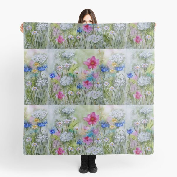 Meadow Flowers Scarf